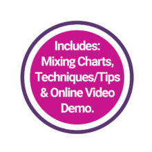 Includes Mixing Charts, video etc seal